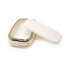 New Aftermarket Nano High Quality Cover For Toyota Remote Key 3 Buttons White Color | Emirates Keys -| thumbnail