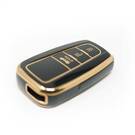 New Aftermarket Nano Cobertura de Alta Qualidade Para Toyota Prius C-RH Prado Chave Remota 3 Botões Cor Preta | Chaves dos Emirados -| thumbnail