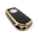 New Aftermarket Nano High Quality Cover For Toyota Flip Remote Key 3+1 Buttons Black Color | Emirates Keys -| thumbnail