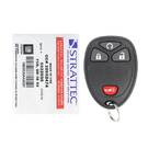 New GMC Chevrolet Buick Cadillac 2007-2019 Genuine / OEM Remote Key 3+1 Buttons 315MHz OEM Part Number: 5922035, FCC ID: OUC60221 / OUC60270 | Emirates Keys -| thumbnail