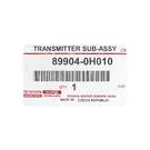 Novo Toyota Aygo 2015-2018 Genuíno/OEM Smart Remote Key 2 Button 433MHz OEM Part Number: 89904-0H010 - FCC ID: BS1EW | Chaves dos Emirados -| thumbnail