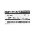 New Nissan Sunny 2021 Genuine/OEM Flip Remote Key 3+1 Buttons 433MHz OEM Part Number: H0561-5EF0C | Emirates Keys -| thumbnail