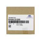 Nuova chiave telecomando intelligente originale/OEM Hyundai Santa Fe 2022 a 3 pulsanti 433 MHz. Numero parte OEM: 95440-S1500 - ID FCC: FOB-4F25 - Transponder - ID: HITAG 3 - ID47 NCF29A1X -| thumbnail