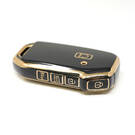 New Aftermarket Nano Capa de Alta Qualidade Para KIA 2018-2022 Chave Remota 4+1 Botões Cor Preta | Chaves dos Emirados -| thumbnail