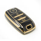 New Aftermarket Nano Cobertura de Alta Qualidade Para KIA Chave Remota 4 Botões Auto Start SUV Cor preta | Chaves dos Emirados -| thumbnail