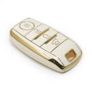 New Aftermarket Nano Cobertura de Alta Qualidade Para KIA Chave Remota 4 Botões Início Automático SUV Cor Branca | Chaves dos Emirados -| thumbnail