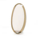 нано-чехол для дистанционного ключа Nissan 2 + 1 кнопки белого цвета | МК3 -| thumbnail