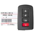Brand New Toyota Camry 2012 Genuine/OEM Smart Key Remote 4 Buttons 315MHz 89904-06140 89904-33450 / FCCID: HYQ14FBA | Emirates Keys -| thumbnail