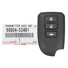 New Toyota Vios Yaris 2014 Genuine / OEM Smart Remote Key 3 Buttons 433MHz OEM Part Number: 89904-52491 / 89904-52492 - FCC ID: BF2EK | Emirates Keys -| thumbnail