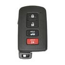Toyota Camry Aurion Corolla 2014-2017 Smart Key 433MHz 3+1 Botões 89904-33460 / 89904-12340