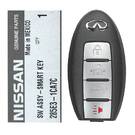 Novo Infiniti QX70 2014 Genuíno / OEM Smart Remote Key 4 Botões 433MHz Número de peça OEM: 285E3-1CA7C / 285E3-1CA5C - FCCID: SWK50314 | Chaves Emirates -| thumbnail