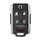 GMC Chevrolet Remote Key Shell 5+1 botões cor prata