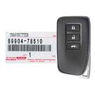 Clé télécommande intelligente Lexus LX570 2016 – 2019 authentique/OEM, 3 boutons, 315MHz, 89904-78510, 8990478510 | Clés des Émirats -| thumbnail