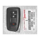 Brand New Lexus NX200 2015-2019 Genuine/OEM Smart Key Remote 3 Buttons 433MHz 89904-78640 8990478640 / FCCID: BG1EK | Clés Emirates -| thumbnail