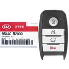 Brand NEW KIA Soul 2014-2016 Genuine/OEM Smart Key Remoto 4 Botões 433MHz 95440-B2000 FCCID: CQ0FN00100 | Chaves dos Emirados -| thumbnail