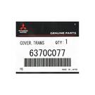 Nouvelle coque de clé à distance d'origine Mitsubishi Lancer 2012 d'origine à 2 boutons Numéro de pièce du fabricant : 6370C077 | Clés des Émirats -| thumbnail