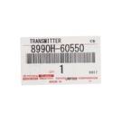 New Toyota Land Cruiser 2022-2024 Genuine / OEM Smart Key 2+1 Button 433.58/434.42MHz Manufacturer Part Number: 8990H-60552 / 8990H-60550 / 8990H-60551 | Emirates Keys -| thumbnail