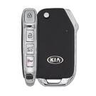 Chave remota flip original KIA Soul 2019 com 4 botões, 433 MHz, 95430-K0100