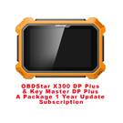 OBDStar X300 DP Plus и Key Master DP Plus A Package, подписка на обновления на 1 год