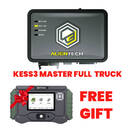 ALIENTECH Kess3 Device + Full Truck Package Master + Gift (Vapon VP996 Key Programming Tool Device)
