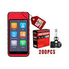 Autel MX-Sensor E TPMS Metal 200 PCs + Free MaxiTPMS ITS600 Wireless Android Tablet