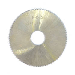 Disco de máquina Kurt 16x1.5x63mm para máquinas cortadoras de chaves Kurt