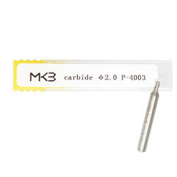 Fresa de topo Material de carboneto 2,0 mm φ2,0xD4x33