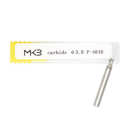 Fresa de topo Material de carboneto 3,0 mm φ3,0xD4x33