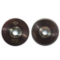 Cortador de Fresamento em Ângulo Material de Revestimento HSSCo φ80x5xφ16x84°