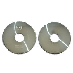 Cortador de ranhura plana Material de carboneto φ80x1,5xφ22