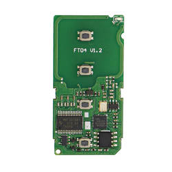 Chiave intelligente Lonsdor PCB 0010D per Lexus IS 2014 GCC 433 MHz