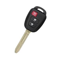 Toyota Rav4 2014 Remote Key Shell 2+1 Buttons TOY43 Blade