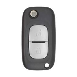 Coque de clé télécommande rabattable Nissan REN 2 boutons