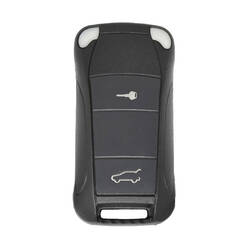 Coque de clé télécommande Porsche Flip 2 boutons