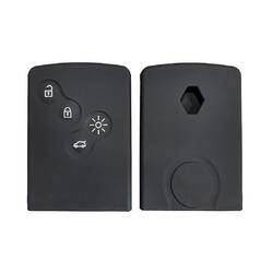 Coque en silicone pour clé de carte à puce REN 4 boutons