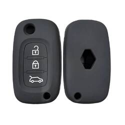 Coque en silicone pour REN Flip Remote Key 3 boutons