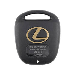 Coque de clé télécommande d'origine Lexus, côté arrière 89751-53010