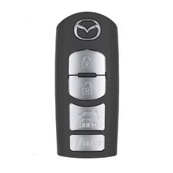 Llave inteligente original Mazda CX-9 (2016-2019), 4 botones, 315 MHz, TKY2-67-5DY