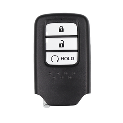 Chave remota inteligente original Honda 3 botões 433 MHz 72147-TLA-D01