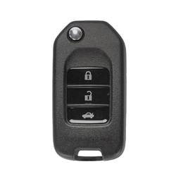Coque de clé télécommande pliable Honda Accord, 3 boutons
