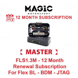 MAGIC FLS1.3M 12 Month Renewal Subscription For Flex BL - BDM - JTAG Master