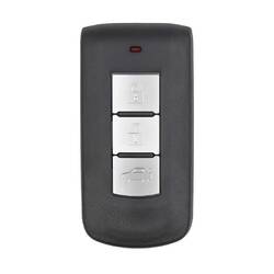 Controle Remoto Inteligente Original Mitsubishi Lancer 2008-2014 com 3 Botões e 433MHz (8637A663 / 8637C824)