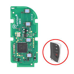 KeyDiy KD TB02-4 Toyota Lexus Universal Smart Key PCB 4 Buttons With 8A Transponder