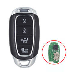 Hyundai Smart Remote Key Shell 3+1 Buttons