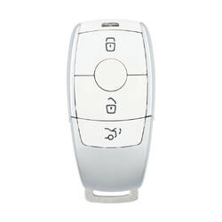 Mercedes E Series Smart Remote Key Shell 3 Buttons Matt White Color