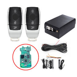 Keyless Entry Kit For Mercedes FBS4 cars works with Factory OEM Push Start Button (Add Key) ESW309C-BE2