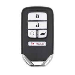 Coque de clé télécommande intelligente Honda, 4 + 1 boutons, coffre de SUV