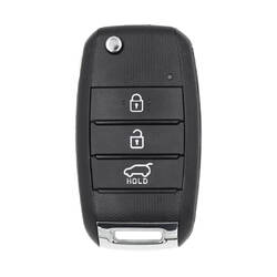 Kia Carens 2022 Original Flip Remote Key 3 Botões 433MHz 95430-DY000