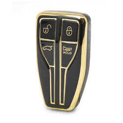 Nano – couvercle de haute qualité pour clé télécommande Hongqi, 4 boutons, couleur noire, HQ-A11J