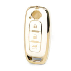 Cover Nano di alta qualità per chiave remota Nissan 3 pulsanti colore bianco NS-C11J3